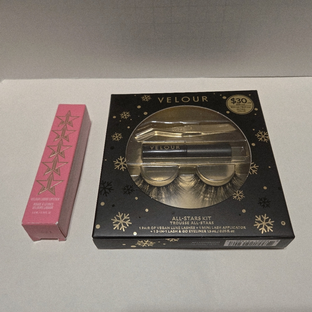Velour Lashes Kit + Jeffrey Star Velour Liquid Lipstick